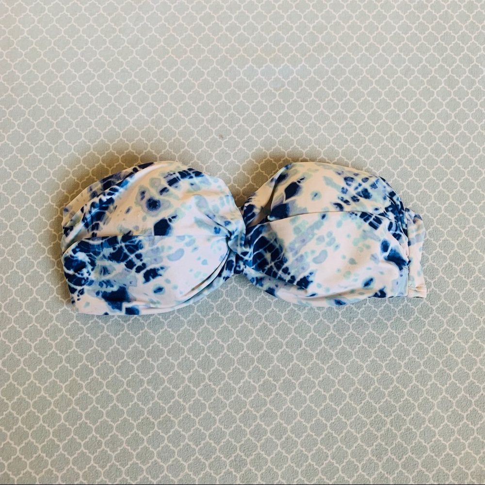 tie dye swim top